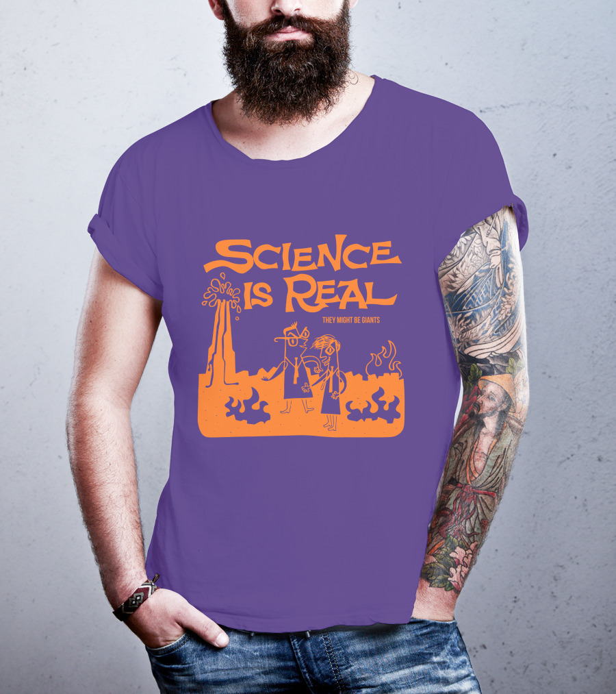 They Might Be Giants Science Is Real TMBGshop Merch T-Shirt