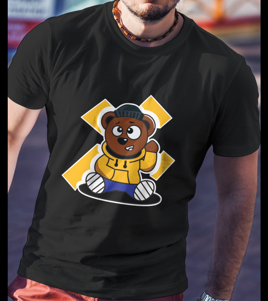Milwaukee Bucks Jrue MotorolaUS Cross Eye Bear T-Shirt