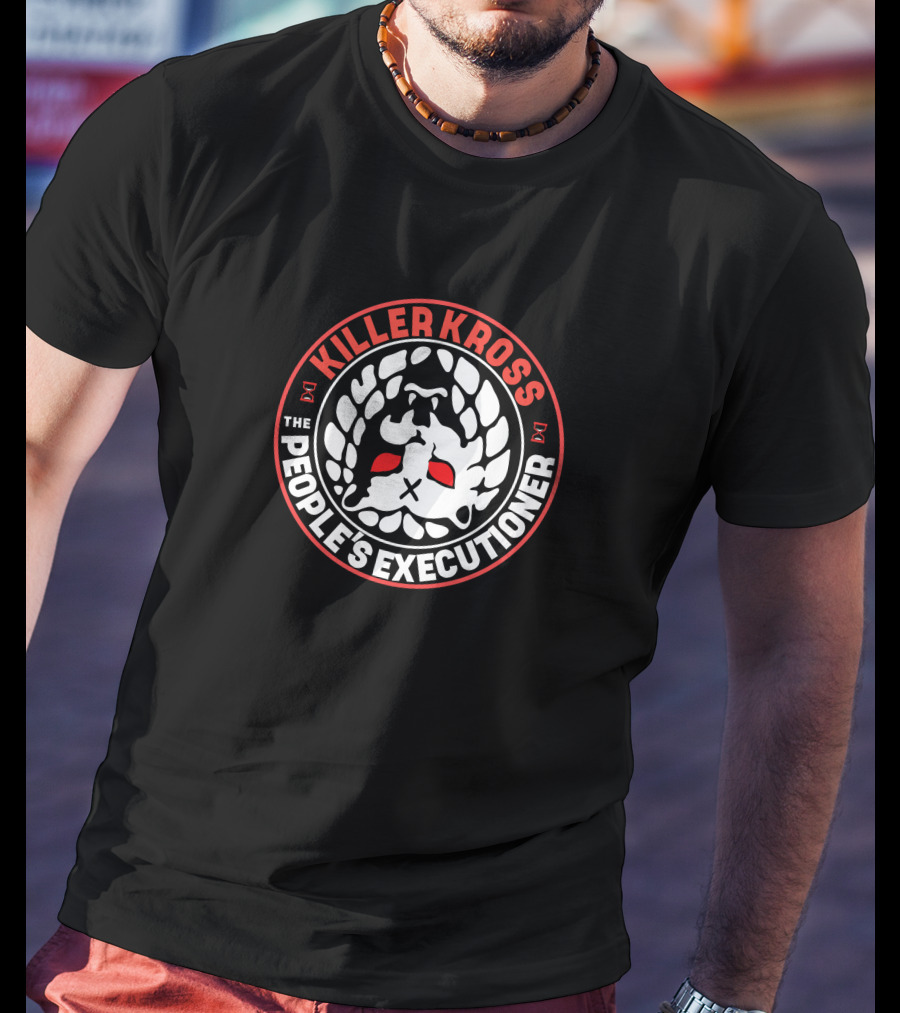 Killer Kross The People's Executioner Njpw Global Tick Tock Tokon Shop Merch T-Shirt