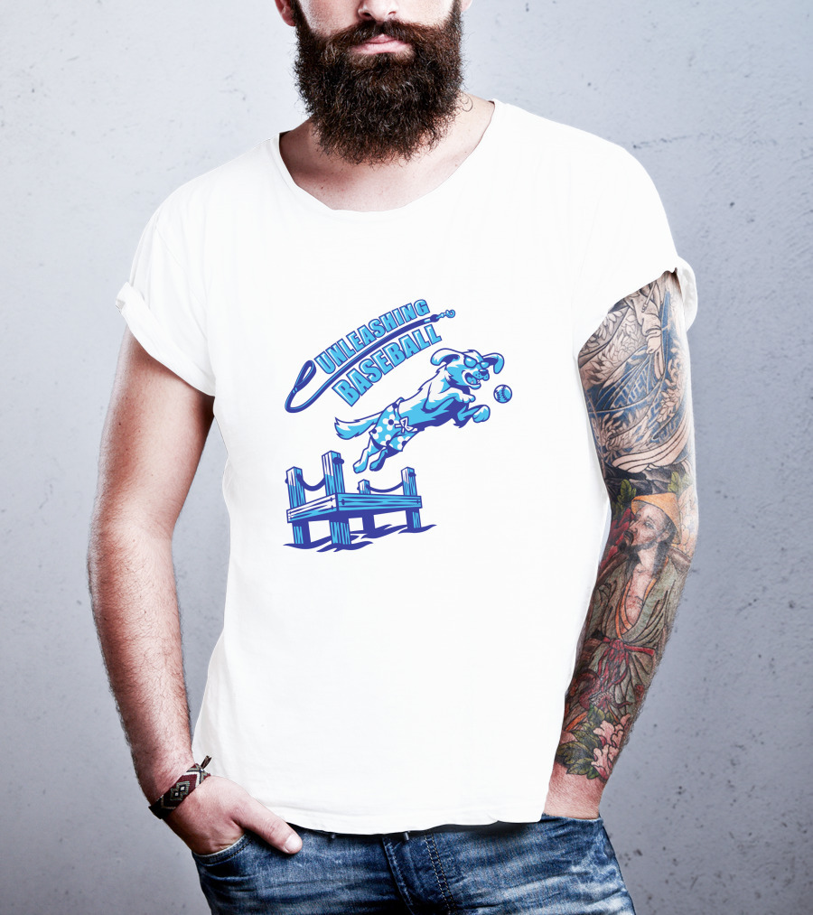 Unleashing Baseball Jay Matz Lake Country Dockhounds T-Shirt