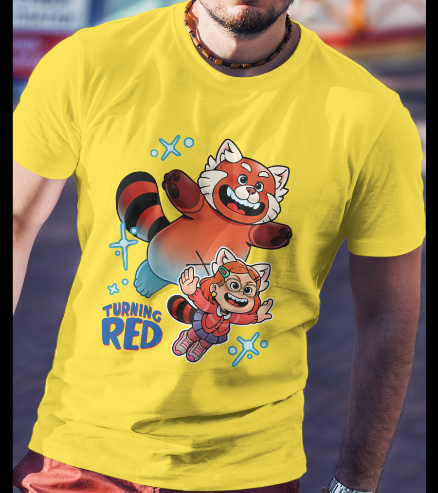 Turning Red Mario Bros 3 Redz The Artist T-Shirt