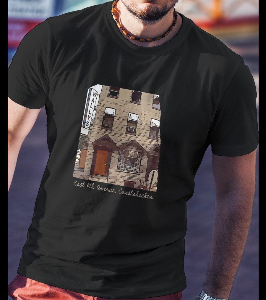 Wally's East 6th Avenue Conshohocken Morethanthecurve T-Shirt