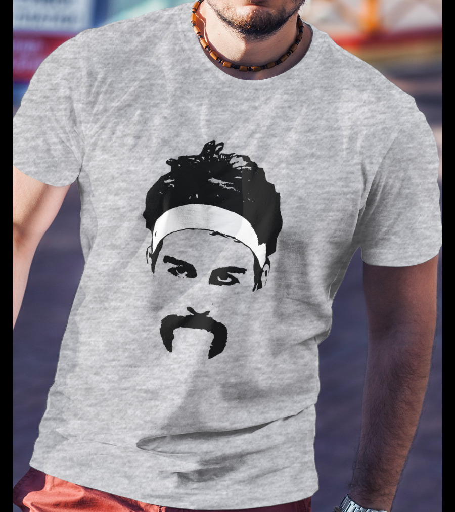 Drew Timme Mustache Gonzaga Fan Big Head T-Shirt