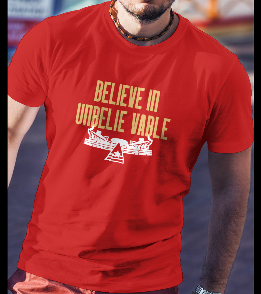 Ronald Jones Chiefsaholic Believe In Unbelievable T-Shirt