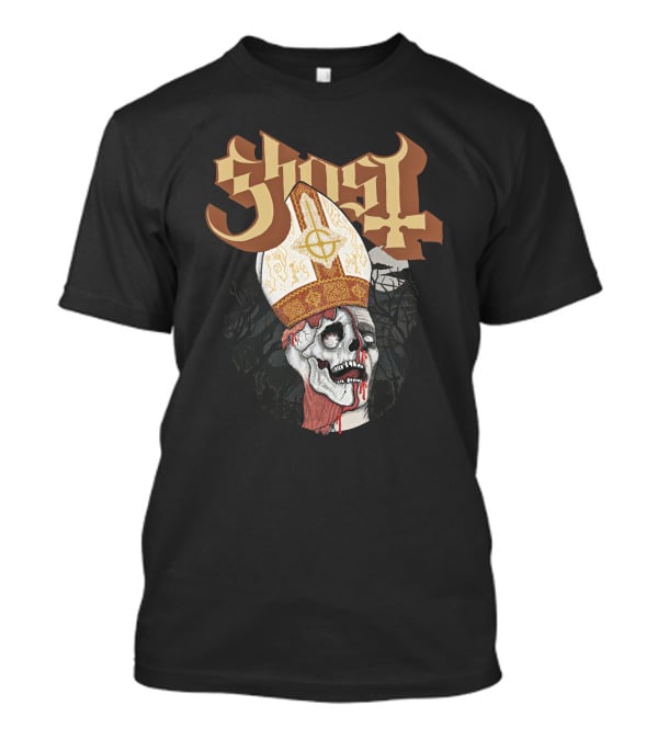 Ironender17 Ghost The Dead Are Alive Papal Zombie T-Shirt