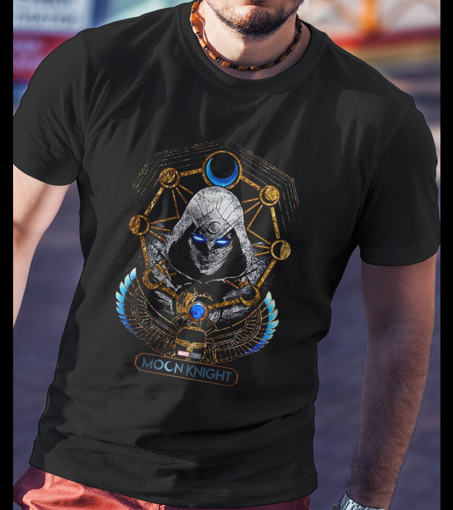 Disney Marvel Moon Knight Phases Cosmic Vision Hottopic T-Shirt