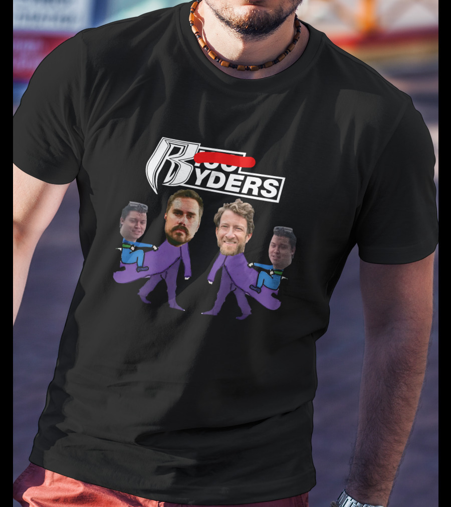 Rico And Martymush Ryder Logo Parody Ryders T-Shirt