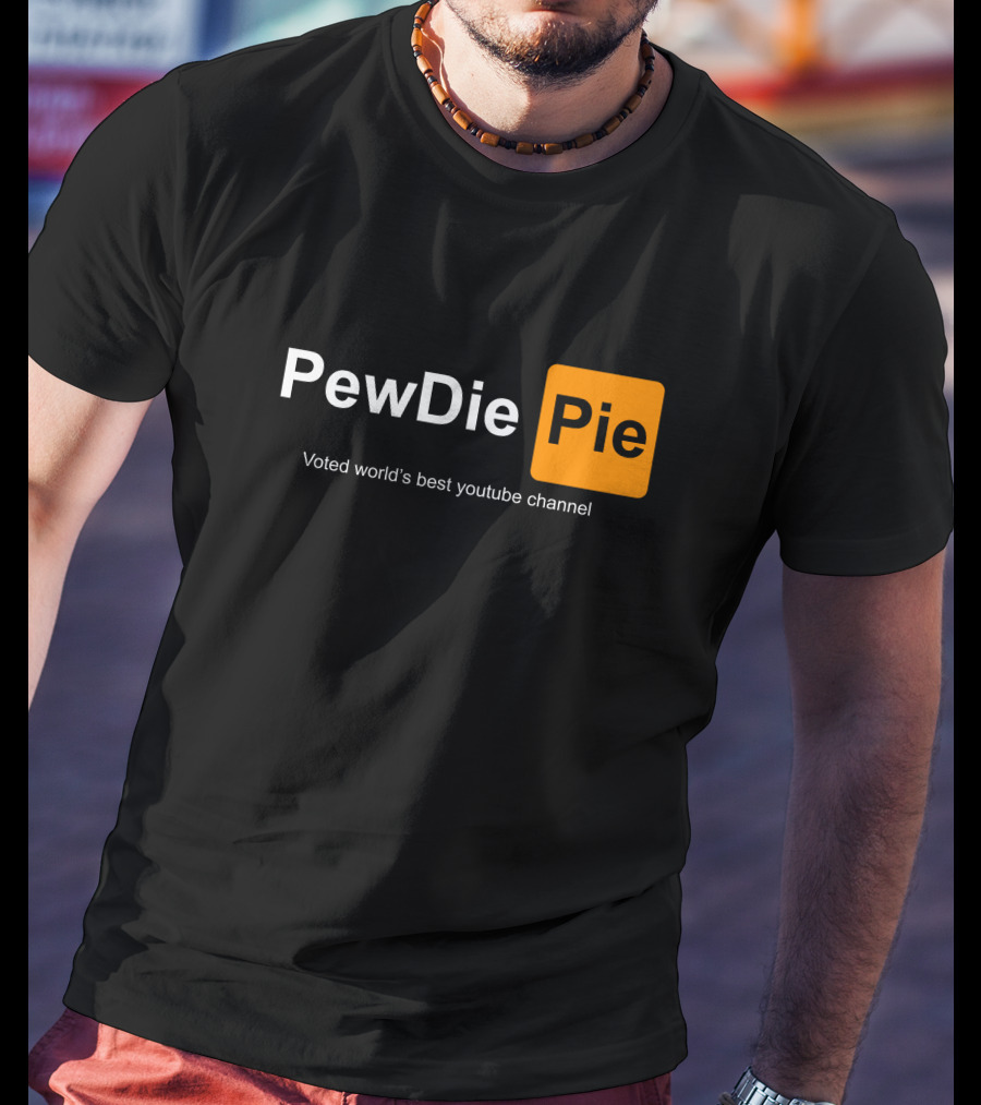 PewDiePie Voted World's Best YouTube Channel T-Shirt