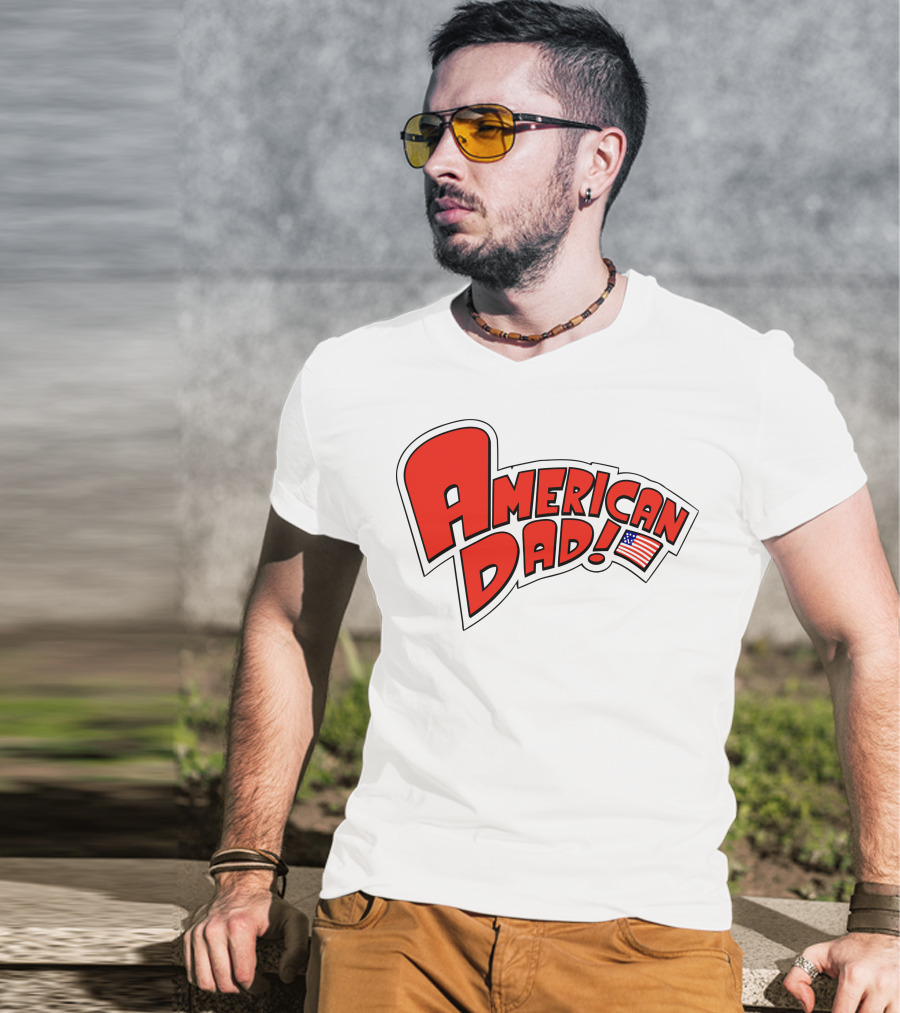 American Dad Flag T-Shirt