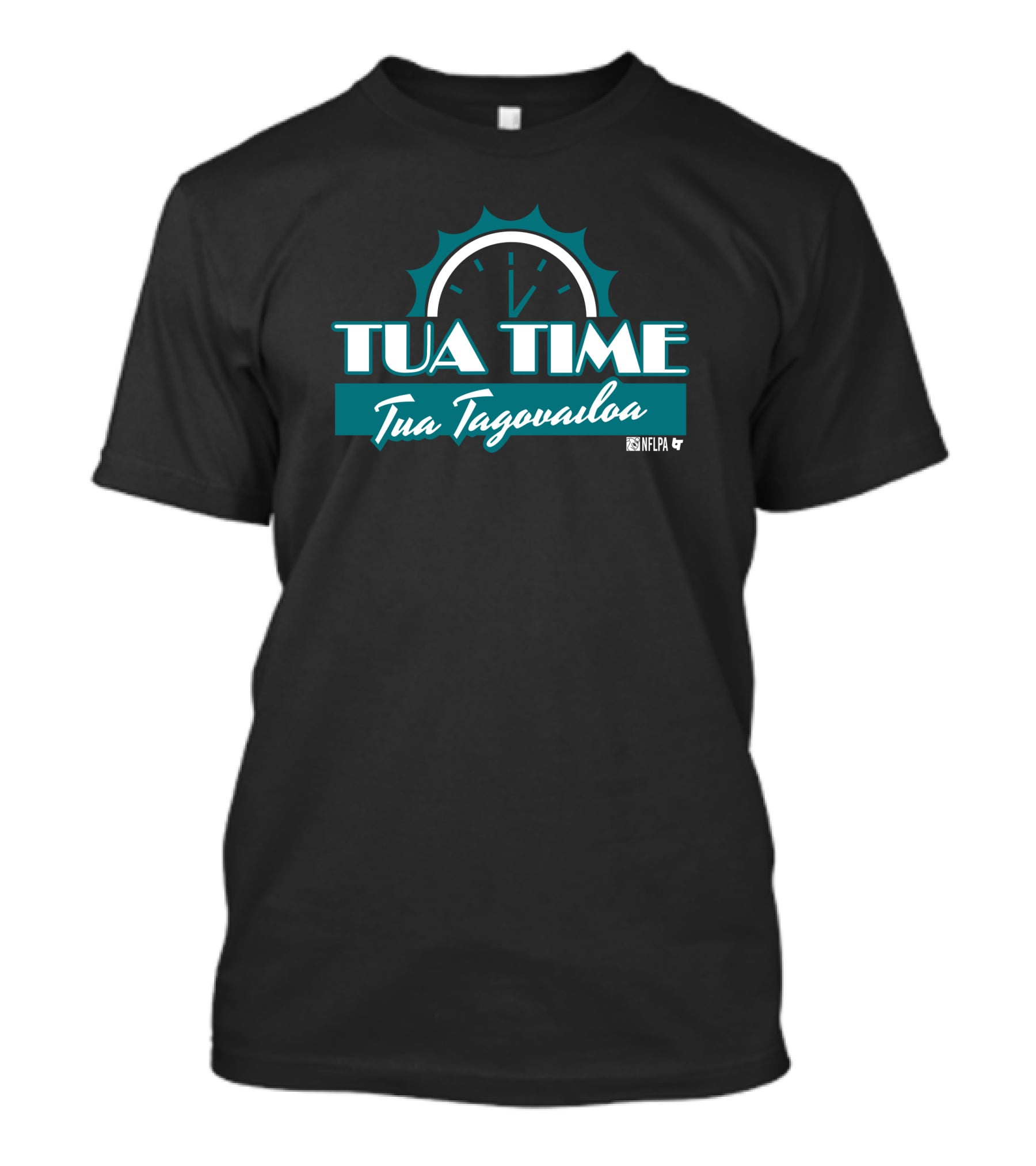 Tua Time Tua Tagovailoa Clock NFLPA T-Shirt