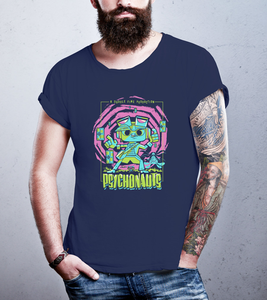 Psychonauts A Double Fine Production T-Shirt