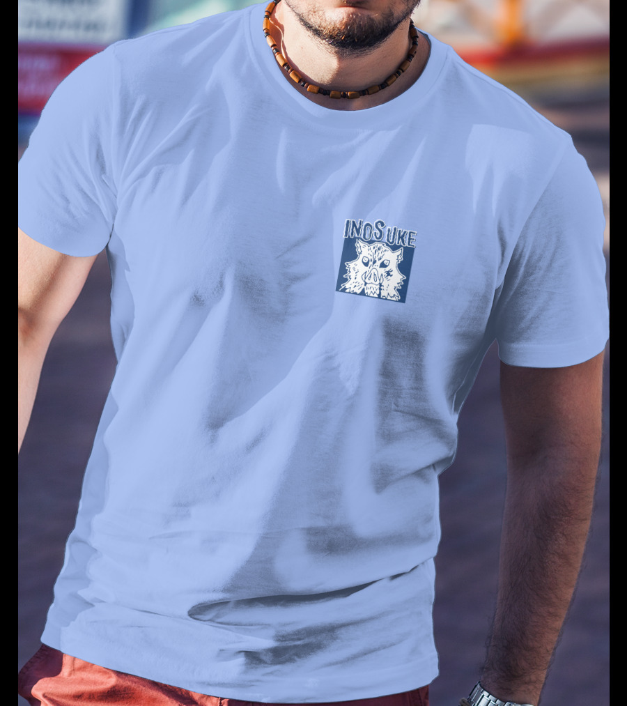 Uniqlo Store Demon Slayer Inosuke Boar Head T-Shirt