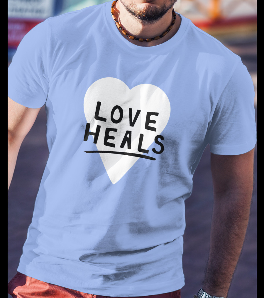 Bench Shop Love Heals Heart T-Shirt