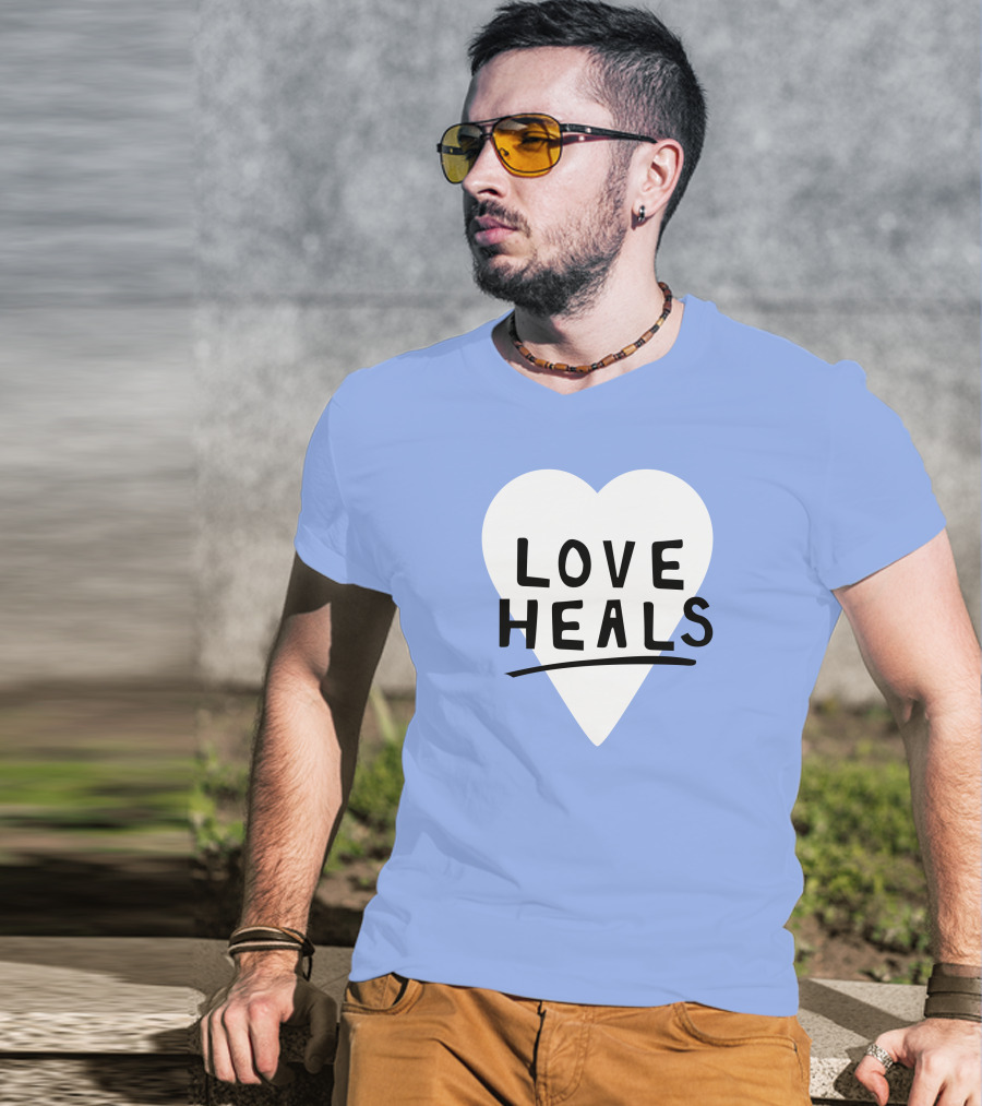 Bench Shop Love Heals Heart T-Shirt