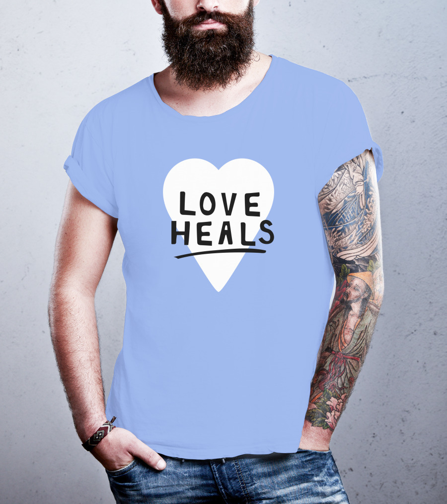 Bench Shop Love Heals Heart T-Shirt