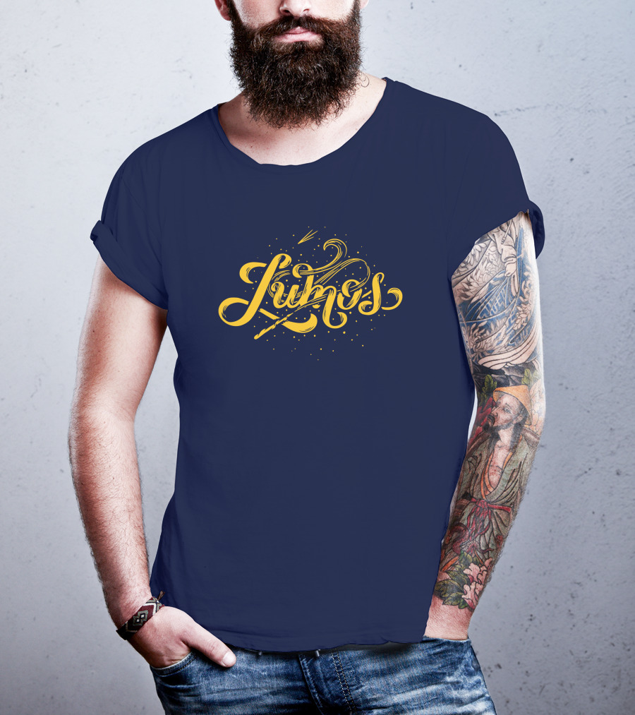 Lumos Foil Design By Jk Rowling Representing Wizardry Magic T-Shirt