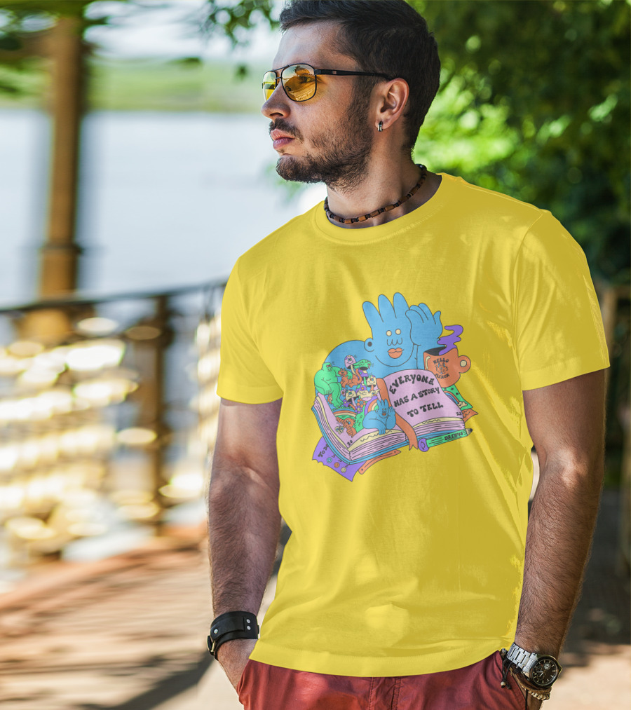 Everyone Has A Story To Tell Hellomerch Dreyfus T-Shirt