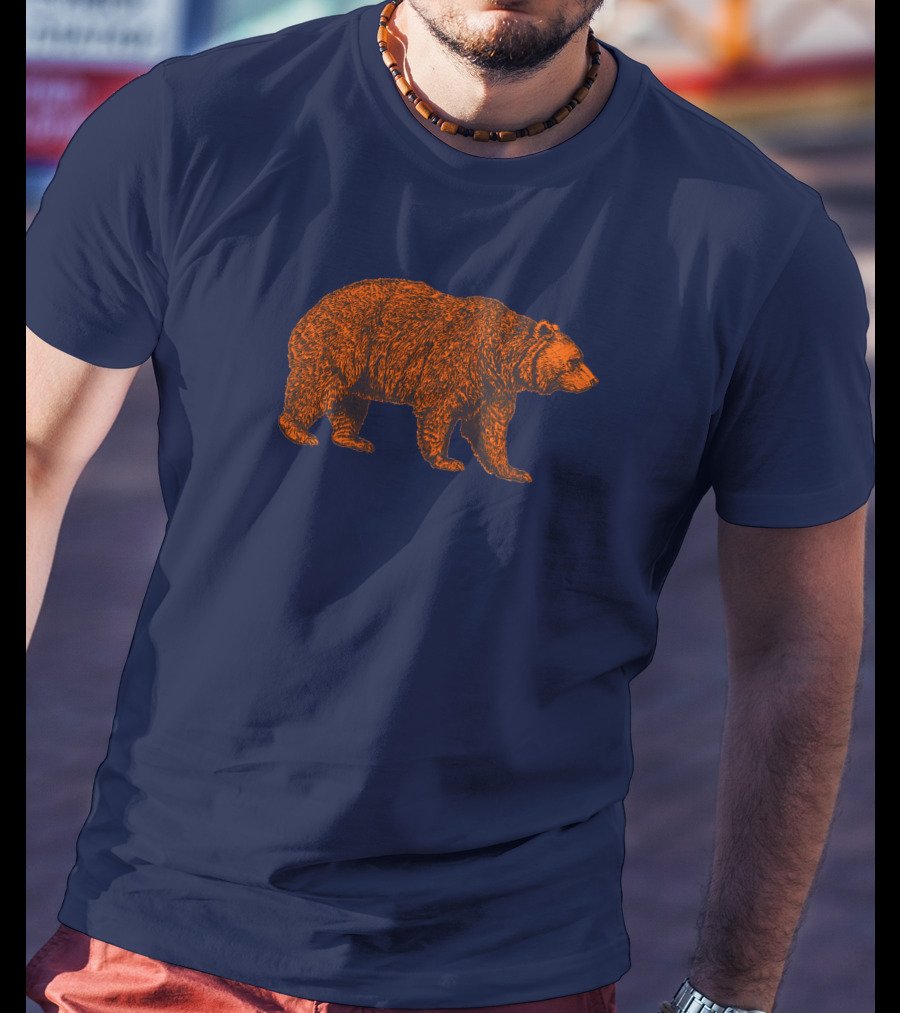Obvious Hoge Walking Bear BnBears Jahns T-Shirt