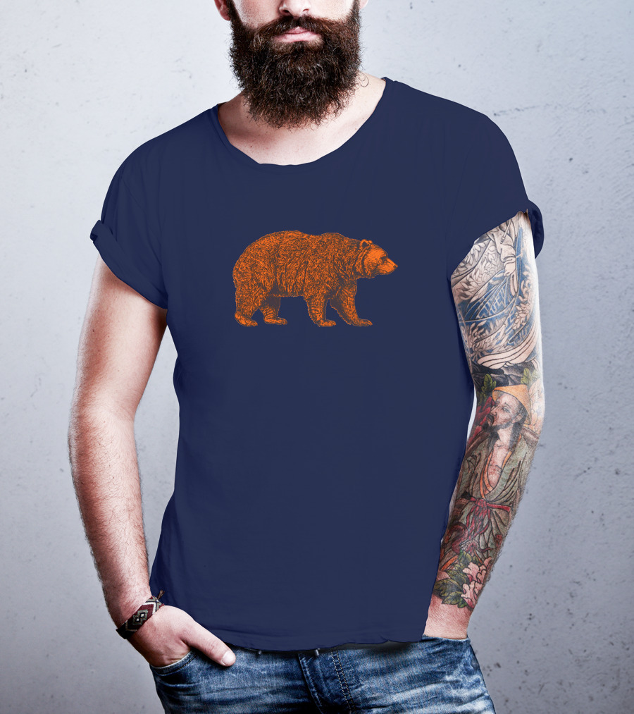 Obvious Hoge Walking Bear BnBears Jahns T-Shirt