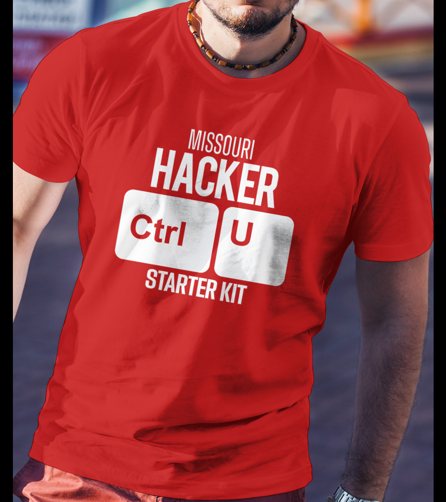 Missouri Hacker Ctrl U Starter Kit T-Shirt