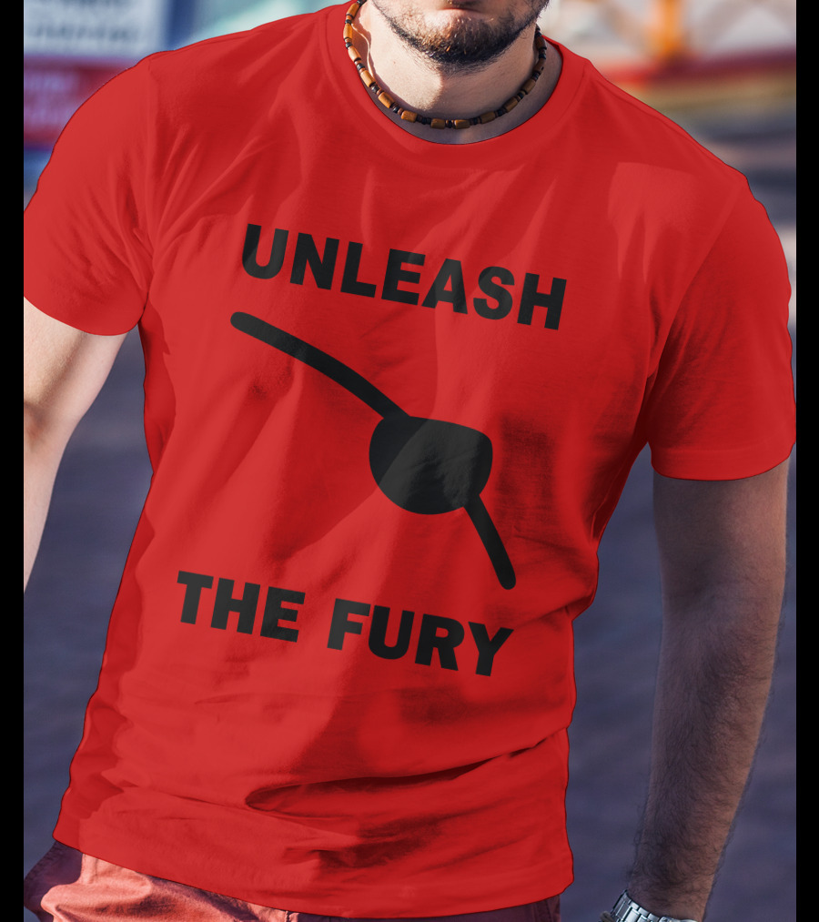 Unleash The Fury Eye Patch Symbol Samuel L Jackson T-Shirt