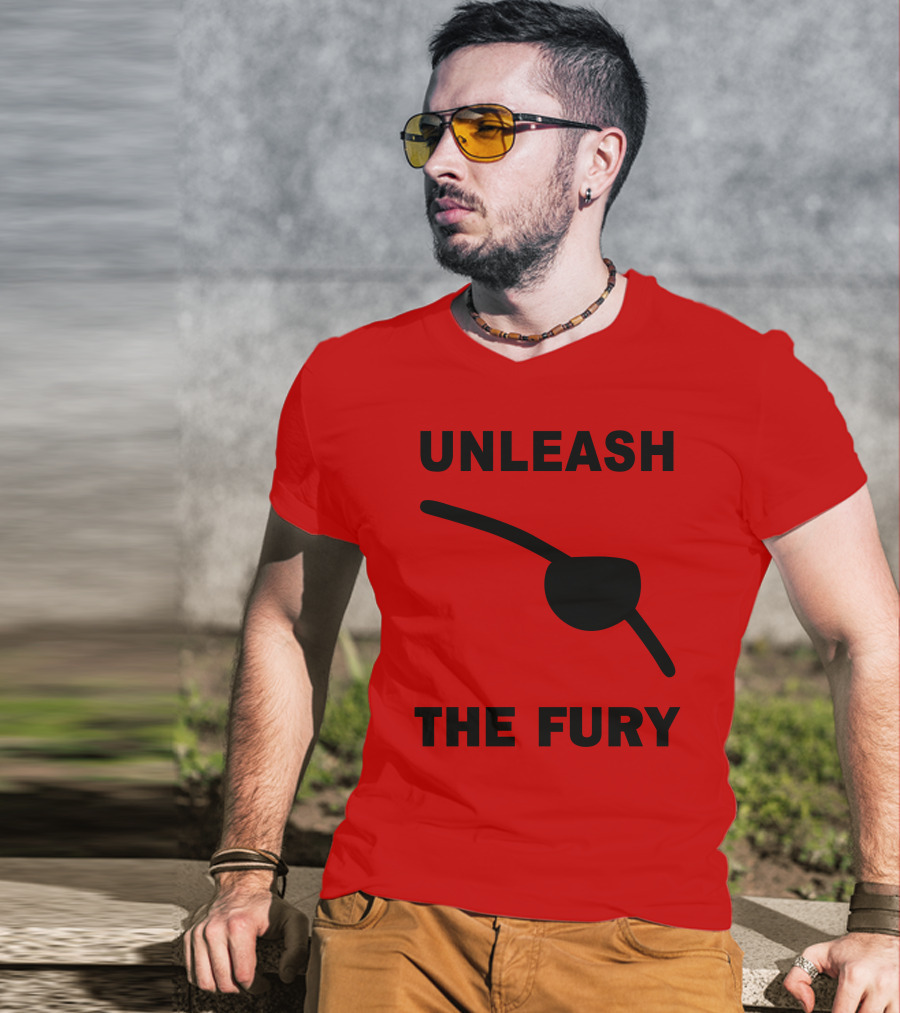 Unleash The Fury Eye Patch Symbol Samuel L Jackson T-Shirt