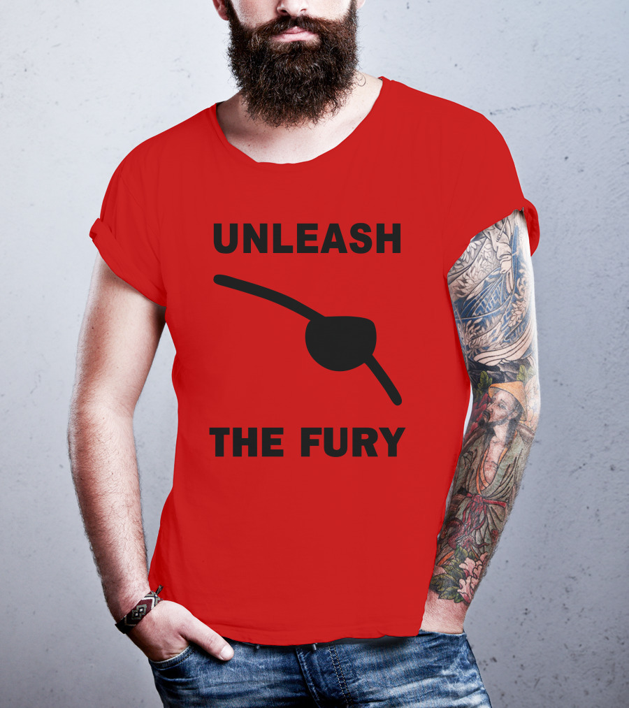 Unleash The Fury Eye Patch Symbol Samuel L Jackson T-Shirt