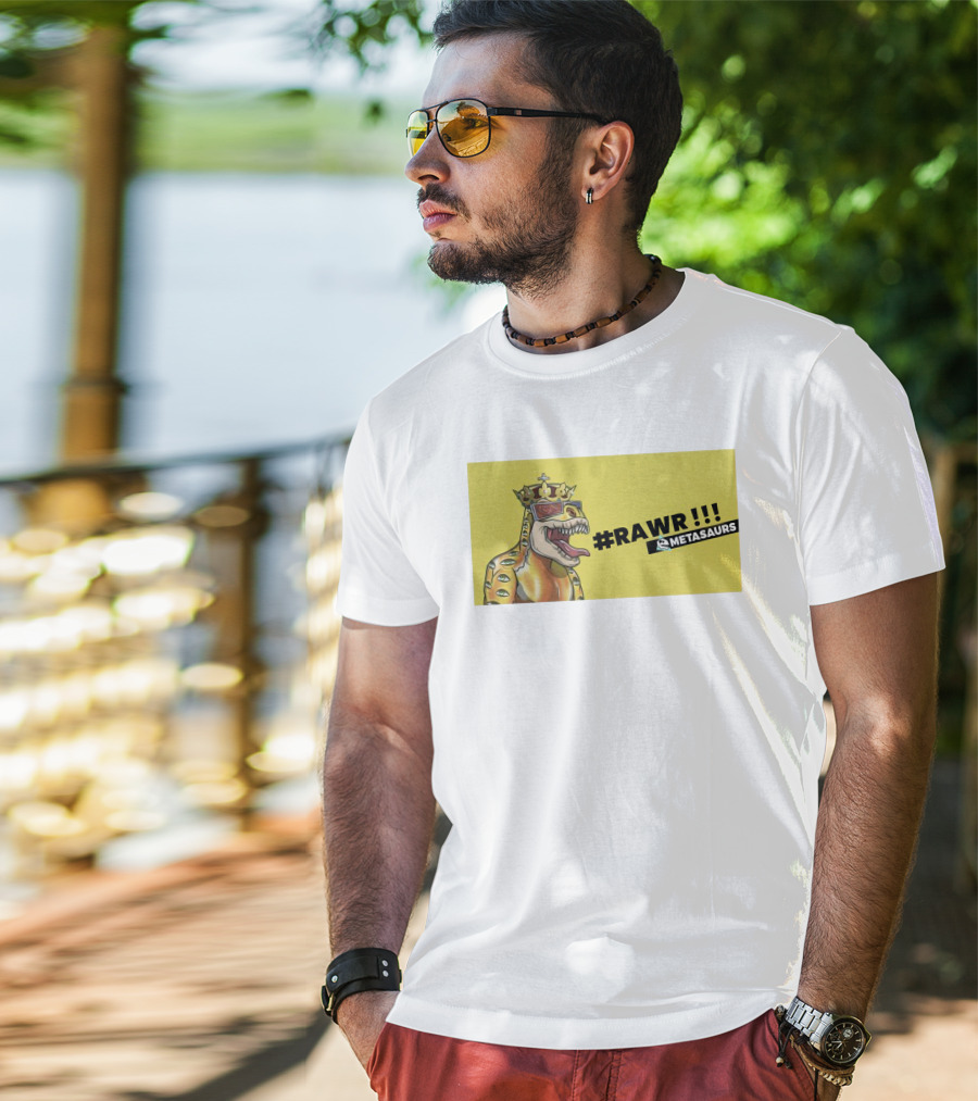 RAWR Metasaurs By Dr Dmt Metasaurs Merch T-Shirt