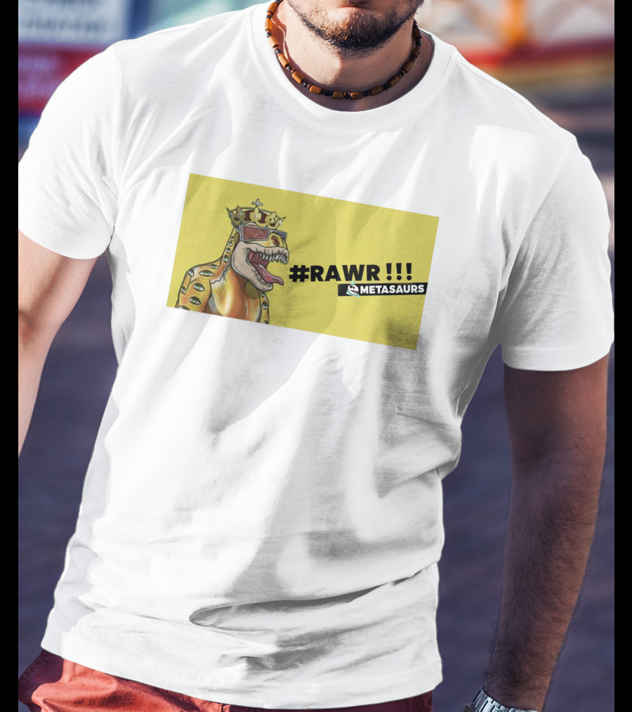 RAWR Metasaurs By Dr Dmt Metasaurs Merch T-Shirt