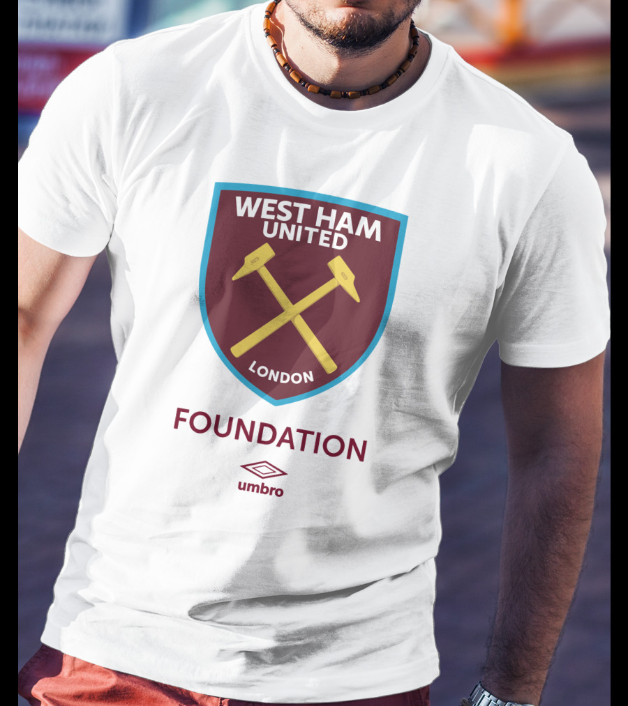 West Ham United London Foundation Umbro Crest T-Shirt
