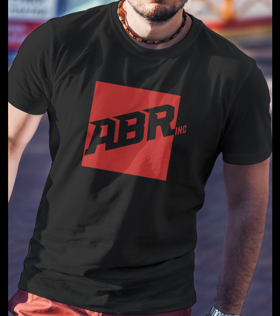 Abrinc Shop Red And Black ABR Inc Alex Bowman Racing T-Shirt