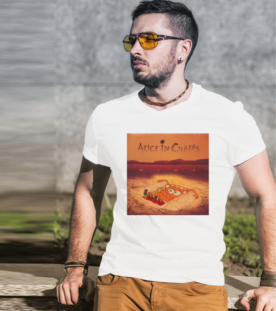 Alice In Chains Dirt Parody SpongeBob SquarePants Mocha Bigwanger12 T-Shirt