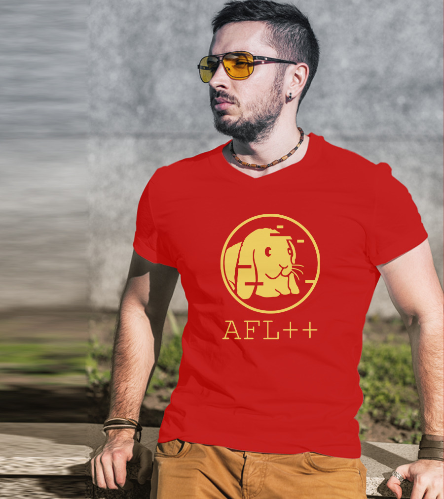 AFLplusplus Advanced Fuzzing League AFL++ Rabbit T-Shirt