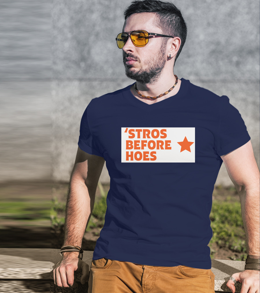 'Stros Before Hoes Saucey2101 Star T-Shirt