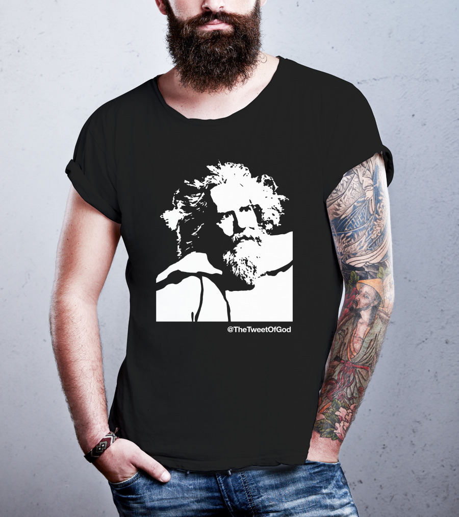 TheTweetOfGod Iconic God Face T-Shirt