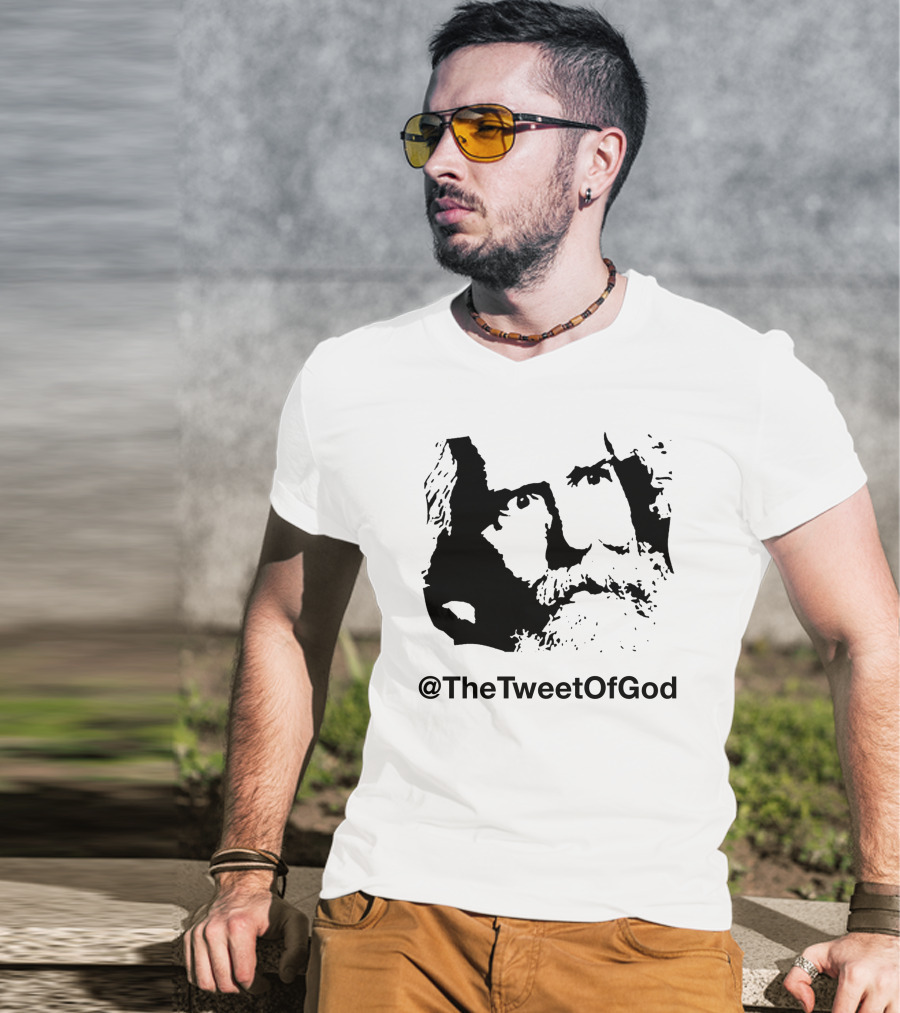 TheTweetOfGod Shop Capthat TheTweetOfGod Face T-Shirt