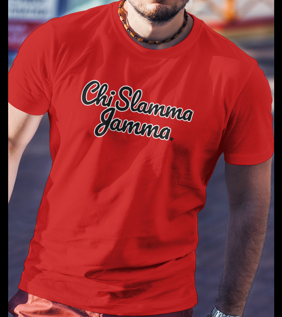 Chi Slamma Jamma The Chicago Basketball T-Shirt
