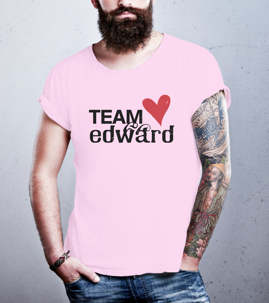 Team Edward Heart Taylor Lautner SNL T-Shirt