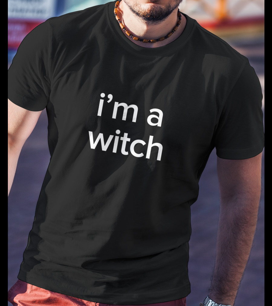 Buzzfeed Shop I'm A Witch Halloween T-Shirt