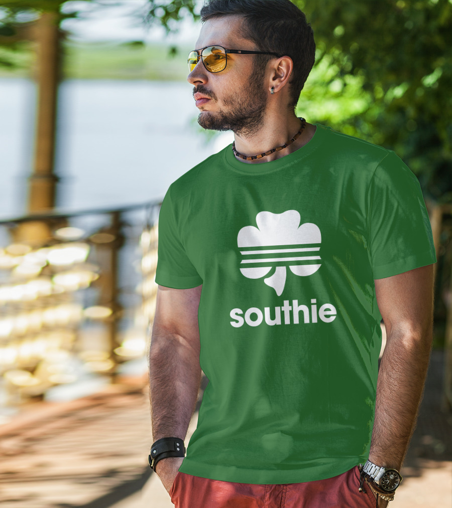 Southie Melissa Choe Celtics Shamrock T-Shirt