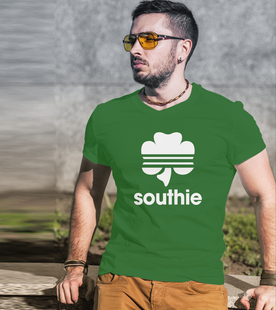 Southie Melissa Choe Celtics Shamrock T-Shirt