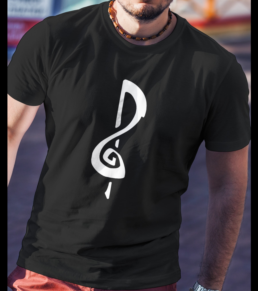 Robaroba Soundfall Treble Clef T-Shirt