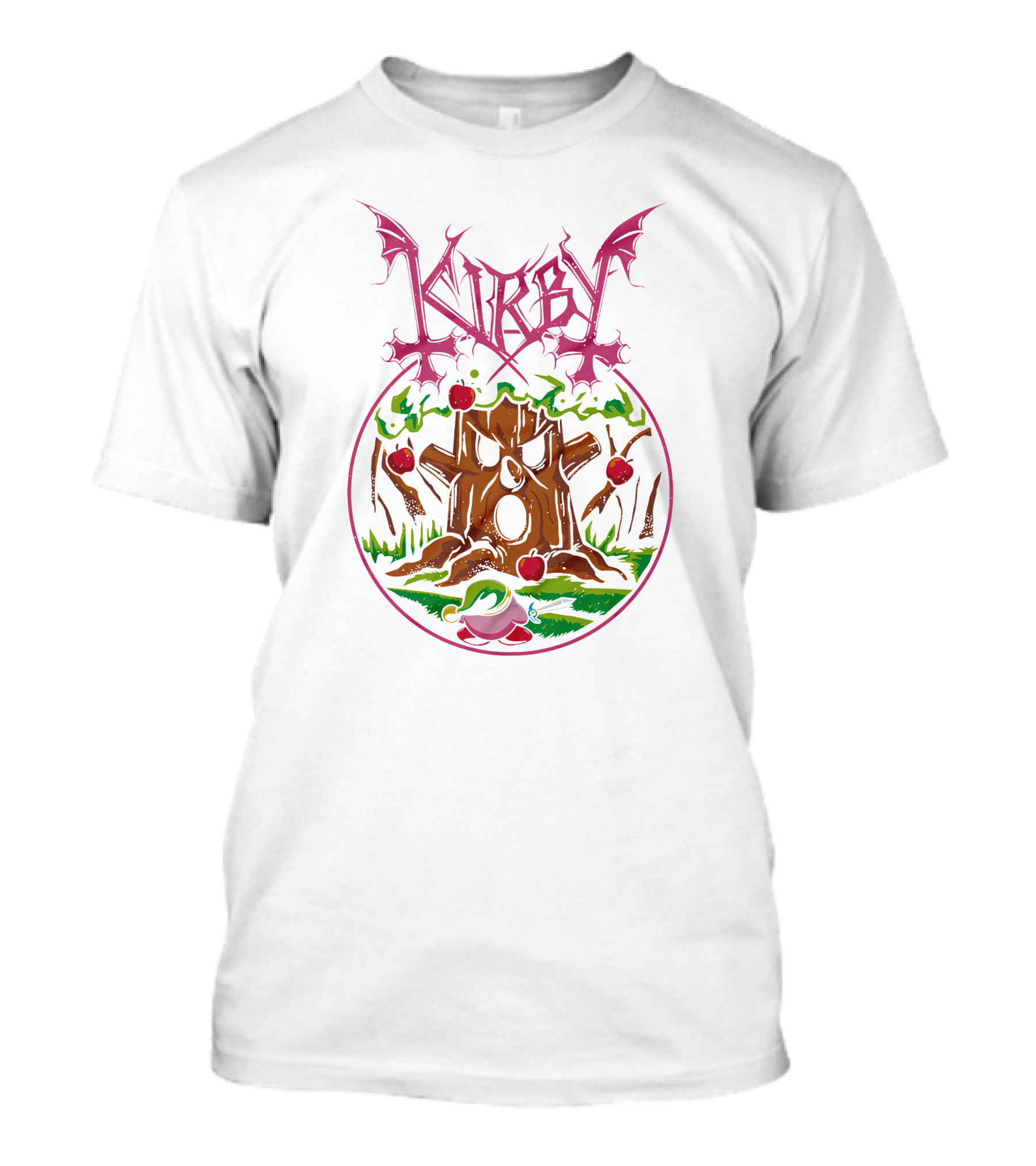 Kirby Dracula Byte Store The Great Whispy Woods Nintendeal T-Shirt