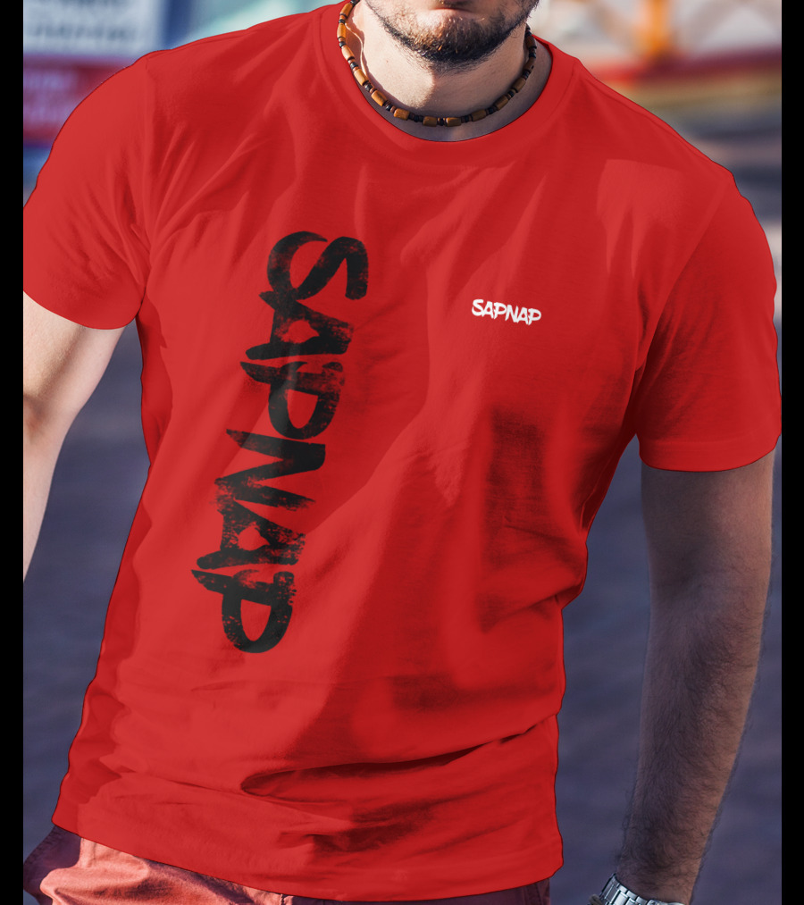 Sapnap Merch Store Sapnap Text Bold Graphic Dt Updates T-Shirt