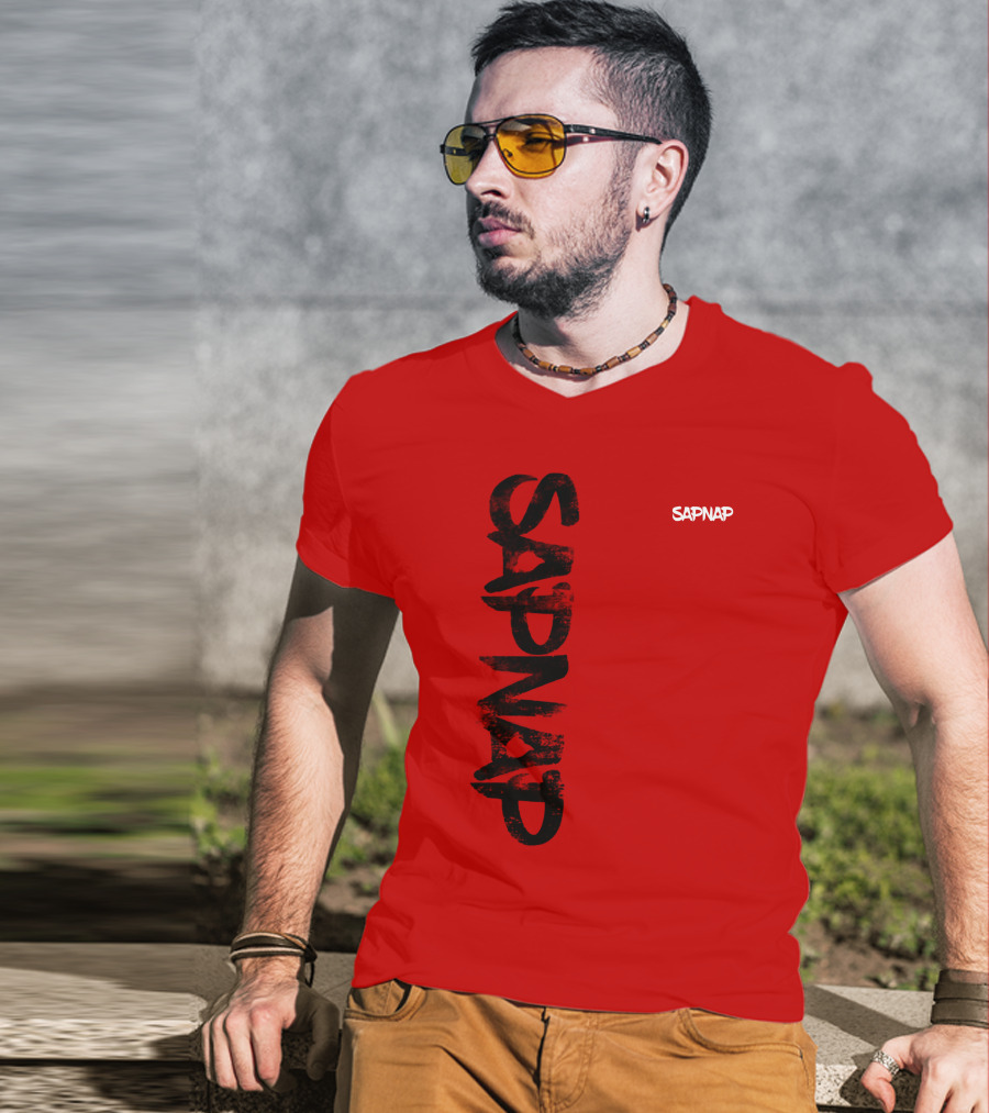 Sapnap Merch Store Sapnap Text Bold Graphic Dt Updates T-Shirt