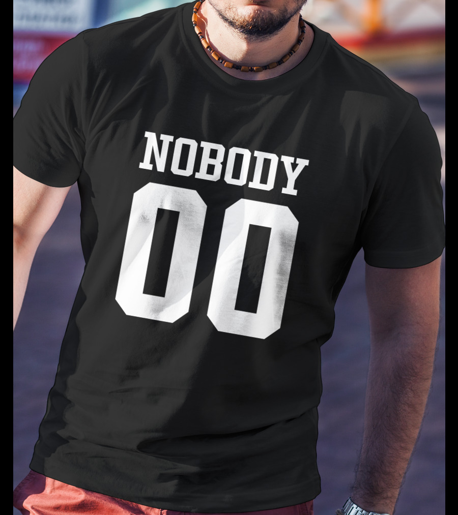 Night Channels Sports Jersey Nobody 00 Heart Attack Man T-Shirt