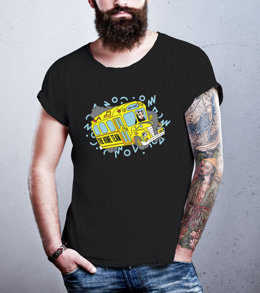 The Home Team Oh No Van Repair Benefit Music Bus T-Shirt