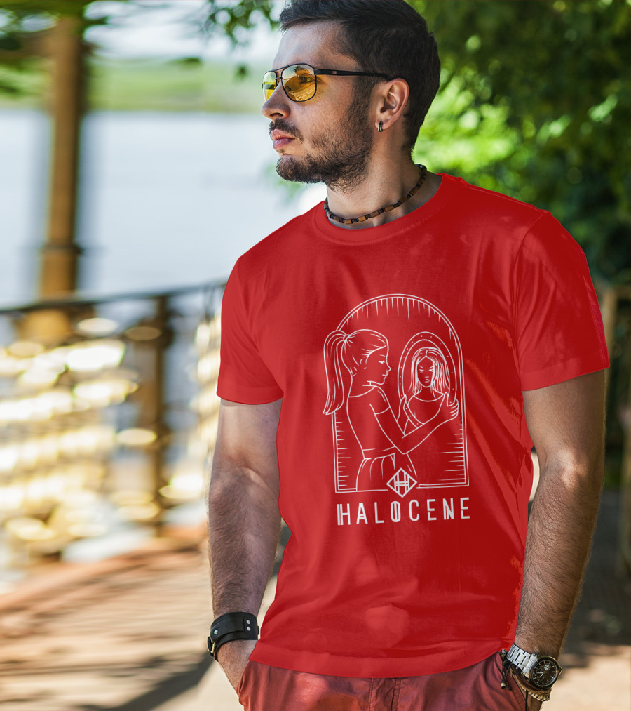 Halocene The Mirror Merch Store Reflective T-Shirt