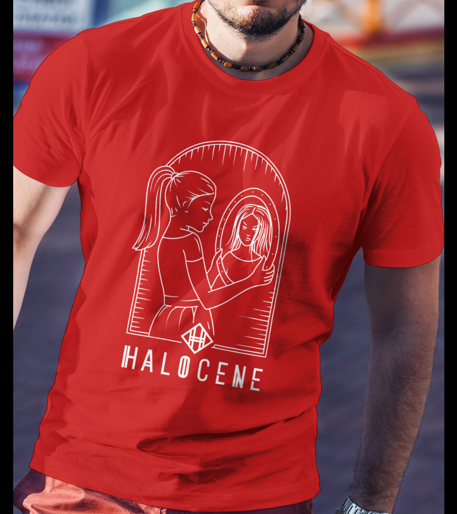 Halocene The Mirror Merch Store Reflective T-Shirt