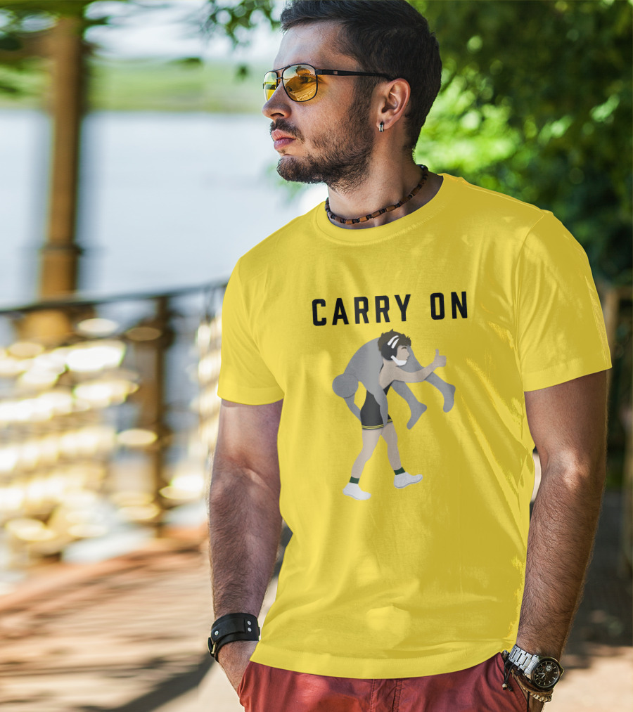 Carry On Ross Bendik Wrestling T-Shirt